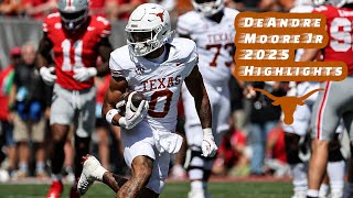 Deandre Moore Jr. 2025 Texas Highlights 