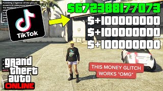 Testing Viral TikTok GTA 5 Money Glitches #7 (It Worked?)
