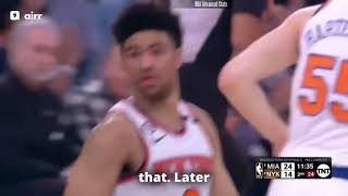 Why NYK needed 48 mins of Quentin Grimes