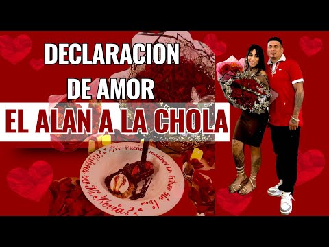 DECLARACIÓN DE AMOR DE ALAN A LA CHOLA.