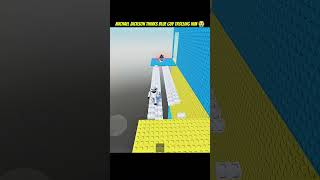 Micheal Jackson Thinks That The Blue Guy Trolling Him Untill... 😂 #roblox #fyp
