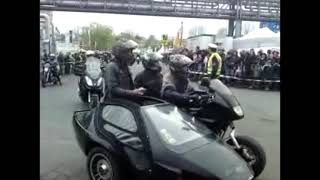 Motorradkorso Sternfahrt Kulmbach 2011