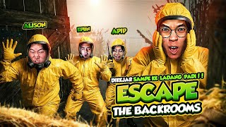 MENCARI JALAN DI TENGAH LADANG PADI - Escape The Backrooms Indonesia Part 6