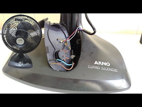 ESQUEMA DE LIGAÇÃO DOS FIOS DO VENTILADOR ARNO TURBO SILENCIO