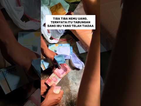 Nemu Banyak Uang Dibawah Ranjang, Ternyata Tabungan Sang Ibu #shorts