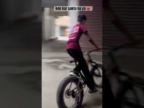 cycle stunt short video new #cycle #rider #viral shorts #shortfeed #trending #song #lalpari