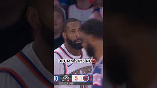 get that outta here #nyknicks #nba #drummond #nbahighlights