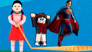 SUPERMAN va-t-il SURVIVRE à ce jeu SQUID GAME sur Roblox ?