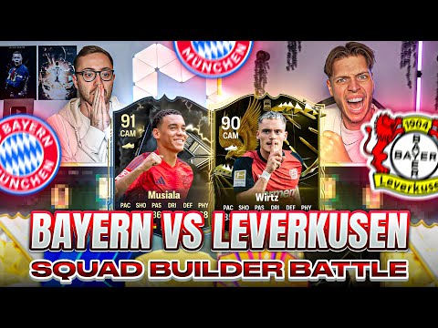 DFB POKAL BAYERN MÜNCHEN vs LEVERKUSEN Squad Builder Battle 🏆🔥