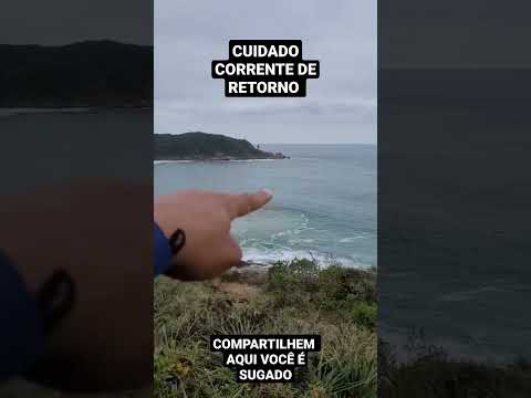 PESSOAS SÃO SUGADAS AQUI, CORRENTE DE RETORNO NO MAR