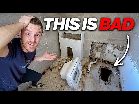 I’m Renovating My Bathroom but Found THIS Disaster (DIY NIGHTMARE)