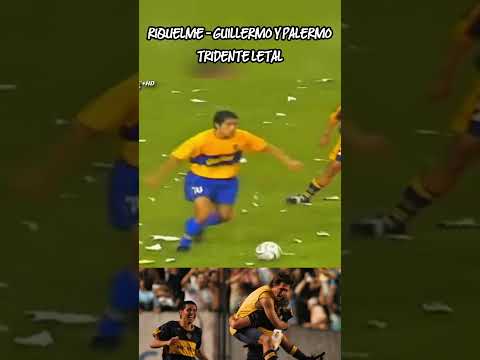 🔝 Riquelme 🤝 Guillermo Barros Schelotto 🤝 Martín Palermo: Tridente letal. ¿Qué recordas de ellos?