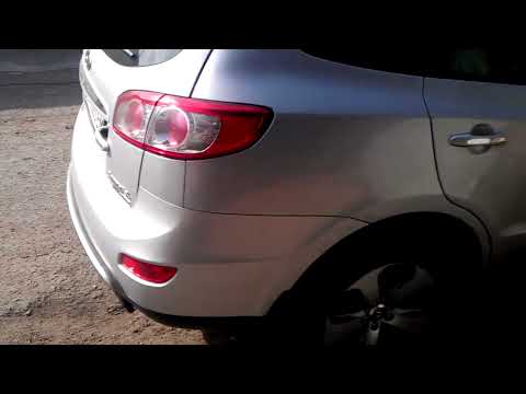 Замена задних колодок hyundai santa fe 2011