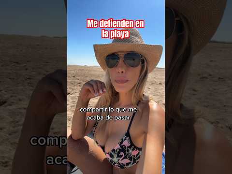 Me defienden en la playa #viral #argentina #machismo #feminismo