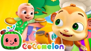 Mad Monkey Restaurant🥞 | CoComelon - Animal Time | Kids Cartoons & Nursery Rhymes | Moonbug Kids