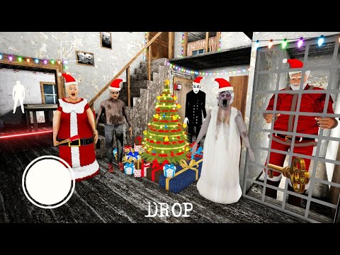 Granny New Christmas Update Full Gameplay |  Granny New Mod Gameplay | Granny Update #mod