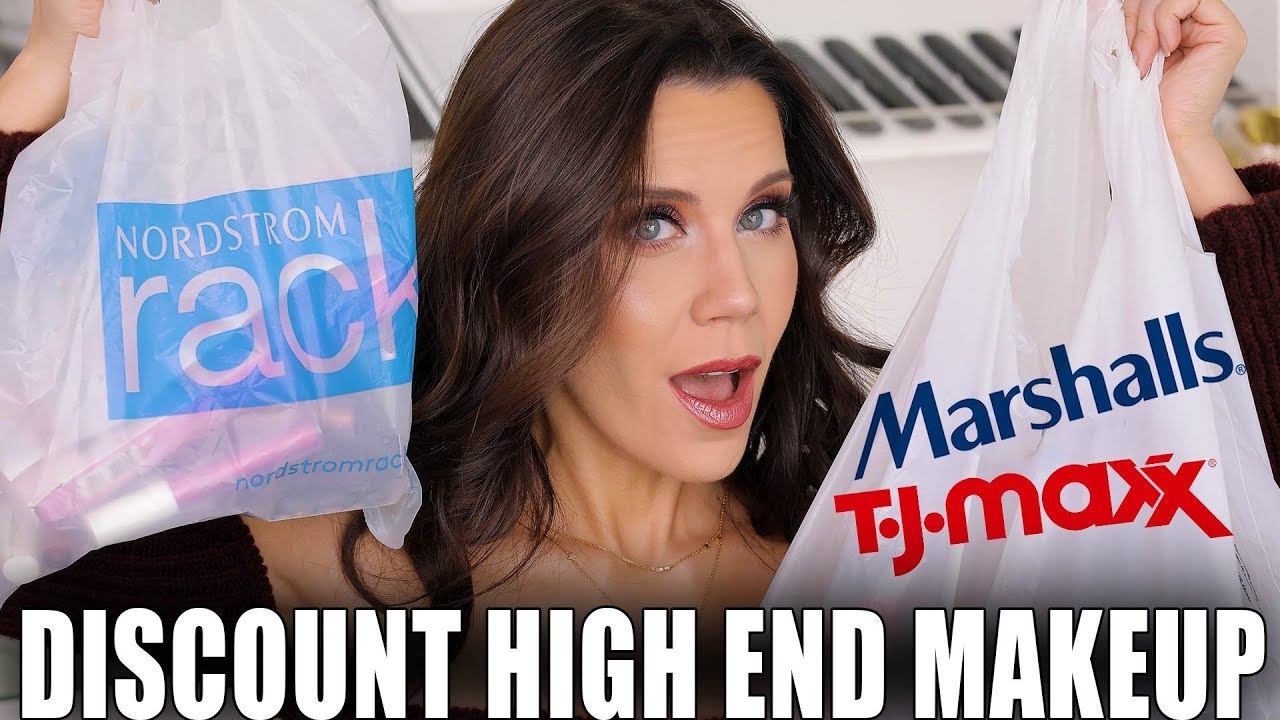 DISCOUNTED HIGH END MAKEUP HAUL Marshalls, TJ Maxx and Nordstrom Rack
