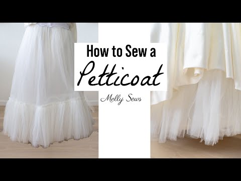 How To Make A Petticoat: DIY Tutorial