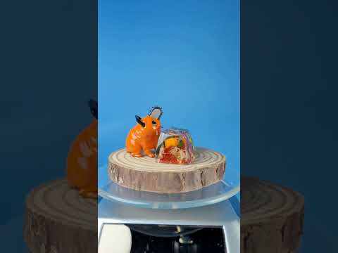 Pochita chainsaw man keycaps, artisan keycaps, ECS keycaps, SA keycaps, keycaps, anime keycaps gift, manga keycaps, gift ideas