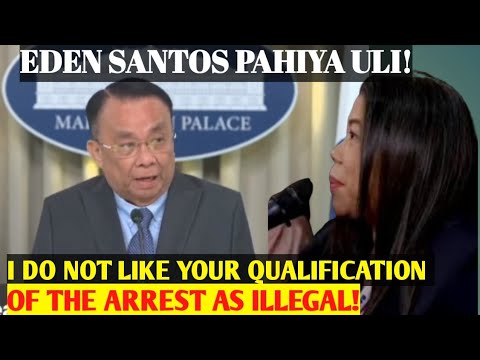 EDEN SANTOS NET25 REPORTER SIKAT LAGI SA PRESSCON!
