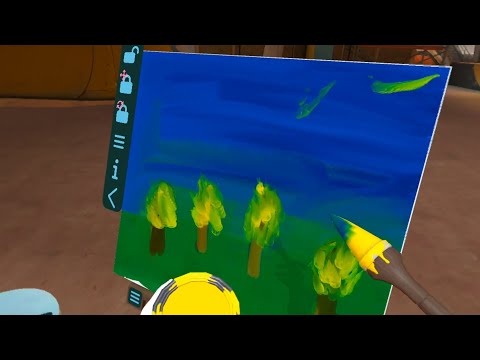 АСМР РИСУЕМ В VR