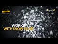 BeamZ SNOW900 Snow Machine & 250ml Fluid