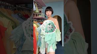 今日はサーティーワンアイスコーデ🧊🩵🍨#shorts