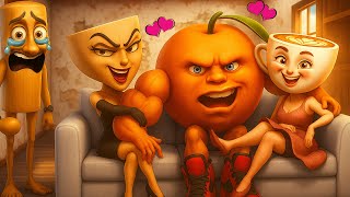 Ballerina Cappuccina Sad Love Story With Tung Tung Sahur Udin Din Din Dun! New BRAINROT Animation