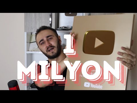 1 MİLYON ABONE PLAKETİNİ AÇIYORUZ!!!