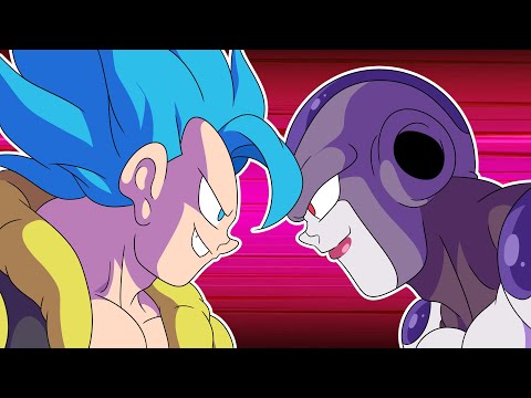 BLACK FRIEZA vs GOGETA - Dragon ball Animation