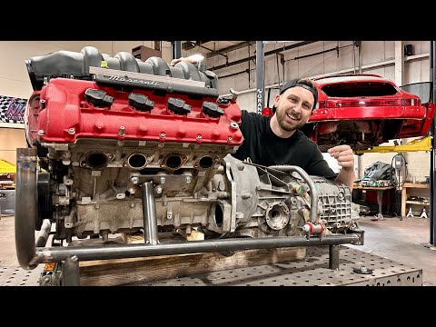 How to mount a MASERATI Engine in a Porsche 911!