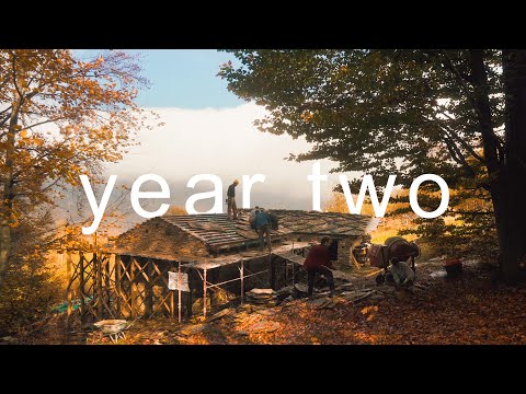 YEAR TWO | Renovating Two Stone Cabins in the Italian Alps