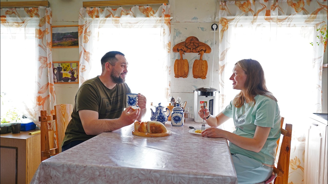 Остались жить в деревне чтобы построить заимку мечты - крестьянское хозяйство татариновых - посадки