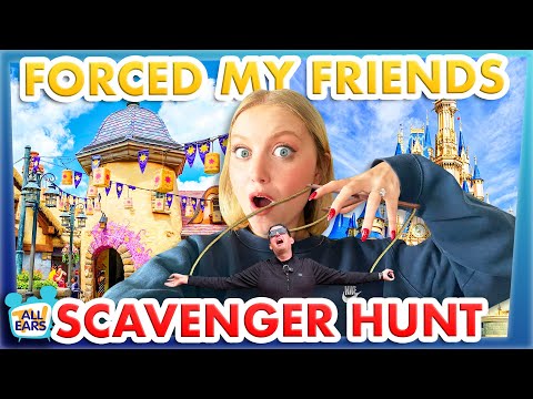 We FORCED Our Friends Into Our BIGGEST Magic Kingdom Gamemaster Scavenger Hunt