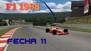 Fecha 11 -  F1 1988 | Spa-Francorchamps BELGICA | RetroFactor | #formula1 #belgica #retro #1988