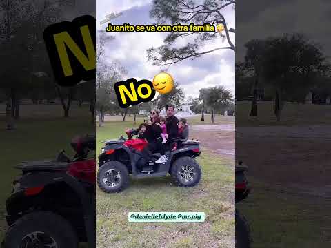 JUANITO SE VA CON OTRA FAMILIA 😱😅 | #jukilop #shorts #kimberlyloaiza