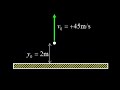 Kinematics of Free Falling Objects