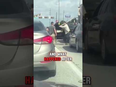 Road Rager with comically large weapon #automobile #roadrage