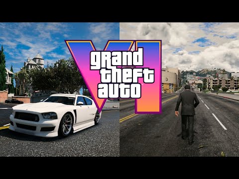 El MEJOR MOD de GRÁFICOS de GTA 6 para GTA 5!! (GTA Redux 2024)