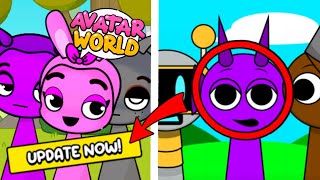 UPDATE NOW! 😱 Sprunki in Avatar World