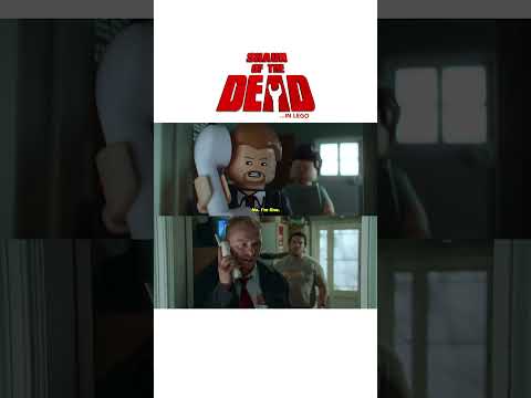 LEGO Shaun of the Dead | "We may have to kill my stepdad" #lego #shaunofthedead #zombies #animation