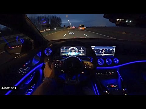 The Mercedes-AMG GT 63 S 2024 Test Drive at NIGHT