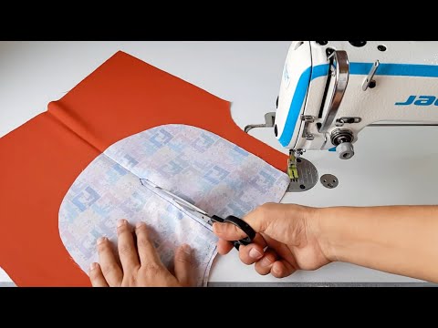 2 Tips for sewing a v-neck in the best and easiest way