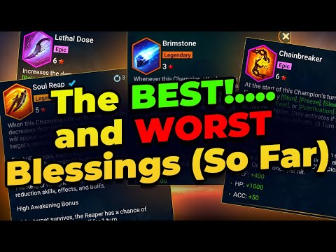GAME CHANGING Blessing Review I Raid Shadow Legends