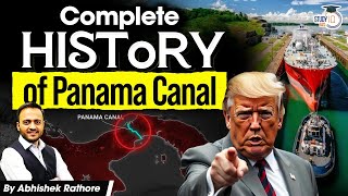 Why America wants Panama Canal Back ? | Complete history Explained | StudyIQ