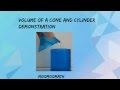 Exploring Volume Relationships: Cone vs. Cylinder