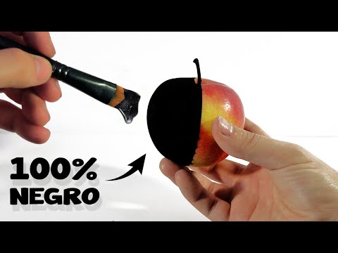 PROBANDO LA PINTURA MÁS NEGRA DEL MUNDO | "Musou Black" | Absorbe 99.4% de LUZ