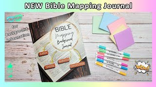 NEW Bible Mapping Journal for Bible Background Information 