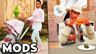NEW SIMS 4 MODS! Functional Stroller, Overrides & MORE! +LINKS