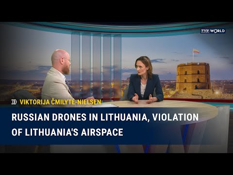 YouTube video thumbnail: Russian Drones in Lithuania, Violation of Lithuania's Airspace